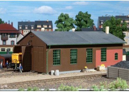 depou pentru 2 locomotive - H0 AUHAGEN 11332