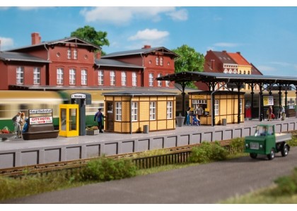 echipamentele garii - H0 AUHAGEN 11452