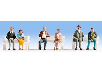 set figurine "pasageri" - H0 NOCH 15242