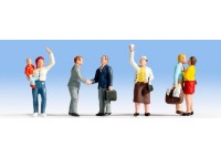 set figurine "persoane cu ramas bun" - H0 NOCH 15245