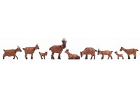 set figurine "capre" - H0 NOCH 15752