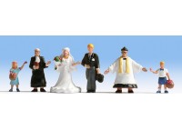 set figurine "nunta" - H0 NOCH 15860