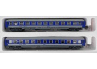 Set 2 cusete AcBcmee din seria 41-31 CFR - H0 AMINTIRI FEROVIARE 25008 