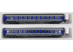 Set 2 cusete AcBcmee din seria 41-31 CFR - H0 AMINTIRI FEROVIARE 25008 