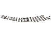 macaz curb stanga BWI9/10 - H0 ROCO 42476