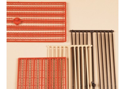 coame din gresie si terminatii acoperis - TT/H0 AUHAGEN 48649