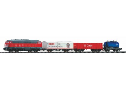startset analog cu BR 218 "tren marfa" DB - H0 PIKO 57154
