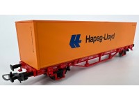 Vagon portcontainer "Hapag-Lloyd" DB - H0 PIKO 57700