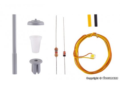 kit lampa stradala - H0 VIESSMANN 6721