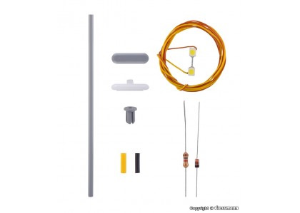 kit lampa platforma - H0 VIESSMANN 6726