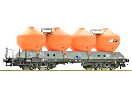 vagon siloz AWT - H0 ROCO 77002,v